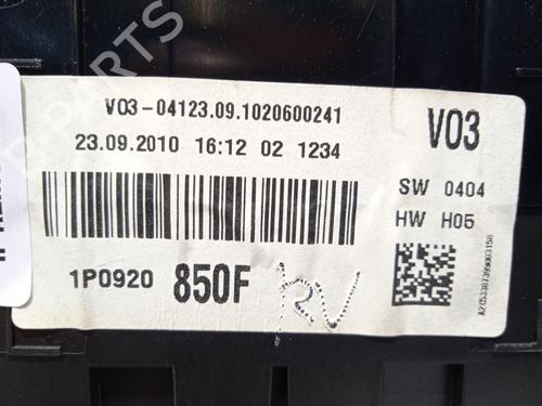 Instrument cluster SEAT ALTEA (5P1) 1.4 TSI | BP18948479C47 