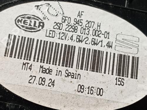 Left taillight SEAT IBIZA V (KJ1, KJG) 1.0 TSI | BP32346250C34 