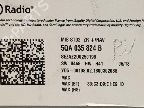 Electronic module SEAT LEON (5F1) 1.4 TGI | BP32381853M83 