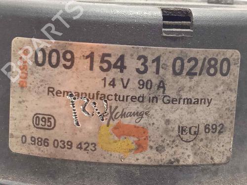 Alternator MERCEDES-BENZ VITO Van (W638) 108 D 2.3 (638.064, 638.068) | BP17831483M7 