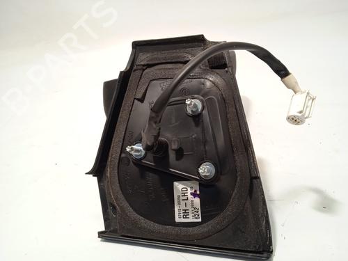 Right mirror TOYOTA YARIS (_P9_) 1.4 D-4D (NLP90_, NLP90R) | BP22728941C27 