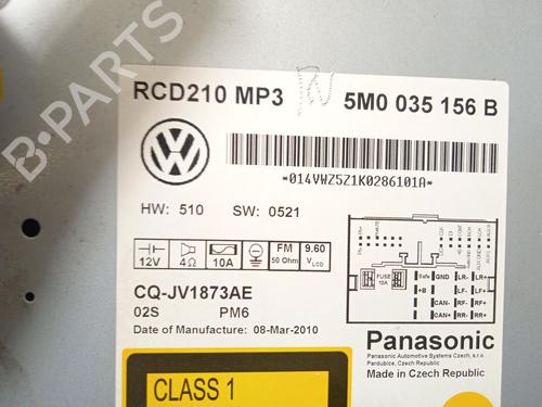 Radio VW GOLF PLUS V (5M1, 521) 1.6 TDI | BP28116034E6 