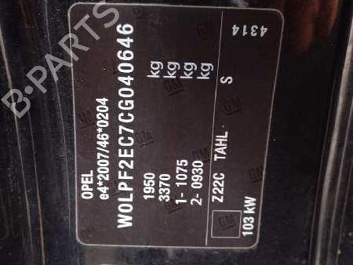 Steering rack OPEL ASTRA J GTC 1.4 Turbo (08) | BP5953818M22 