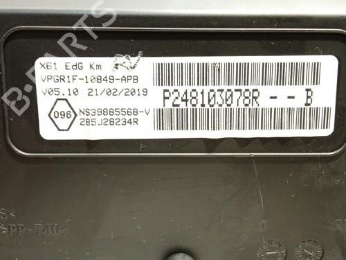 Instrument cluster RENAULT KANGOO Express (FW0/1_) 1.5 dCi 75 (FW07, FW10, FW04) | BP29176753C47 