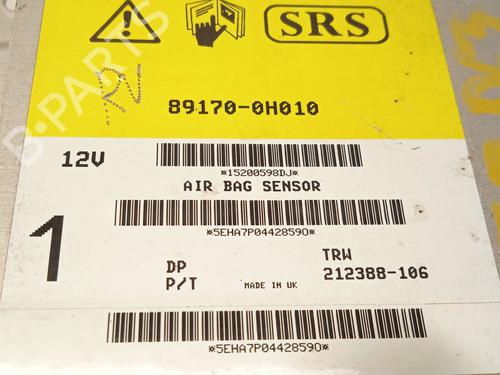 ECU airbags CITROËN C1 (PM_, PN_) 1.0 | BP25626783M53 