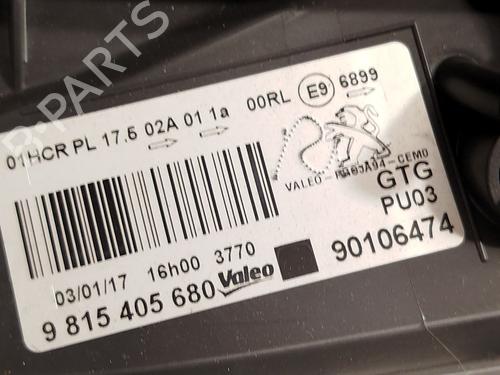 Left headlight PEUGEOT 2008 I (CU_) 1.2 THP 110 / PureTech 110 | BP23253953C28  - Image 6