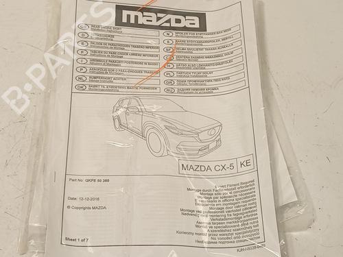 Rear bumper spoiler MAZDA CX-5 (KF) 2.0 | BP31645453C154 