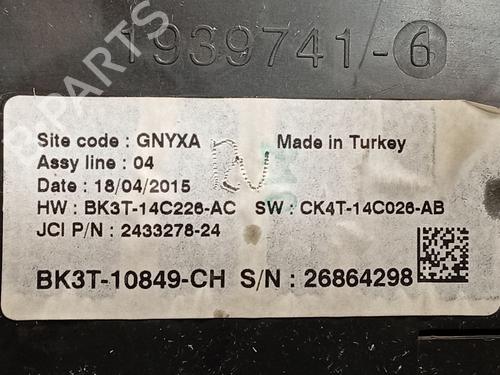 Instrument cluster FORD TRANSIT CUSTOM V362 Van (FY, FZ) 2.2 TDCi | BP36675830C47  - Image 7