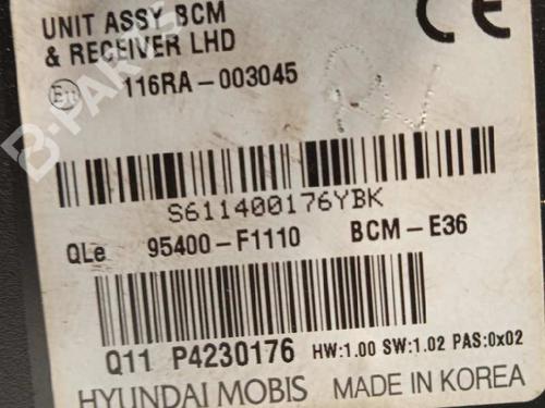 Electronic module KIA SPORTAGE IV (QL, QLE) 1.6 GDI | BP8260600M83 