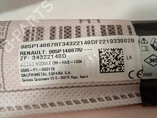 Left curtain airbag RENAULT AUSTRAL TCe 160 (HGMJ) | BP26208094C11 