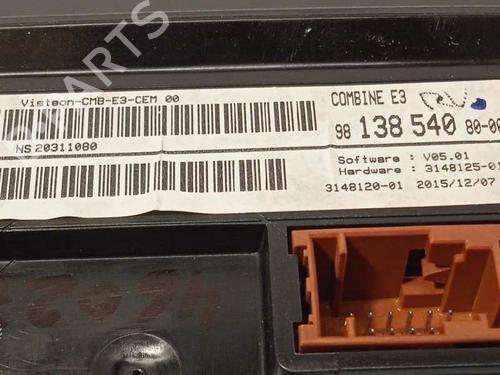 Instrument cluster CITROËN C4 CACTUS | BP9138691C47