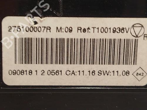 Climate control RENAULT MEGANE III Hatchback (BZ0/1_, B3_) 1.9 dCi (BZ0N, BZ0J) | BP30616512I5 