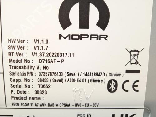 Electronic module OPEL MOVANO C Van (U9) 2.2 D | BP26209069M83  - Image 11