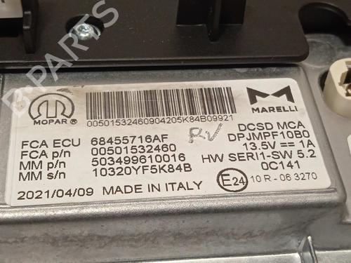 Display monitor JEEP COMPASS (MP, M6, MV, M7) 1.3 | BP22184275C48  - Image 7