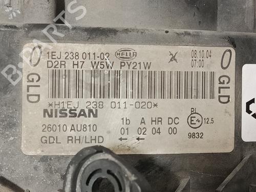 Right headlight NISSAN PRIMERA Hatchback (P12) 1.9 dCi | BP36433700C29 - Image 5