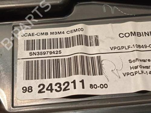 Instrument cluster CITROËN C-ELYSEE (DD_) 1.6 VTi 115 (DDNFP0, DDNFP6, DDNFP9) | BP13408063C47 