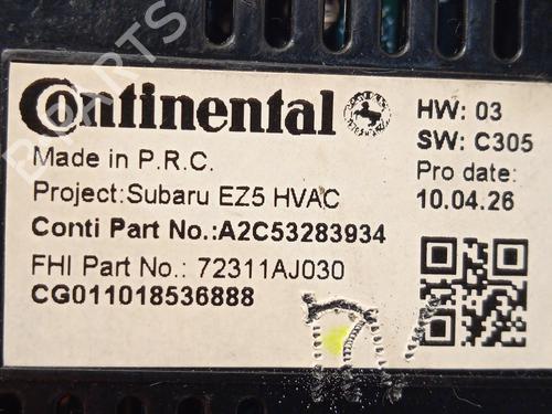 Climate control SUBARU LEGACY V Estate (BR) 2.0 D AWD | BP22729443I5 