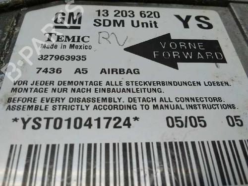 Airbag module OPEL MERIVA A MPV (X03) 1.7 CDTI (E75) | BP1110562M53 