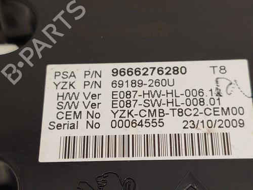 Instrument cluster PEUGEOT 5008 (0U_, 0E_) 1.6 16V | BP24958630C47 