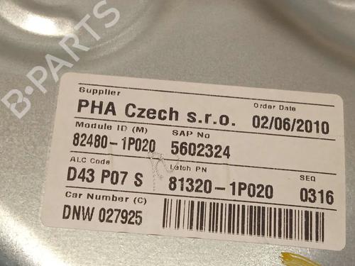 Front right window mechanism KIA VENGA (YN) 1.6 CRDi 128 | BP26396604C23 