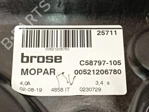 Front right window mechanism FIAT 500X (334_) 1.0 (334.AXN1B) | BP34234360C23  - Image 6