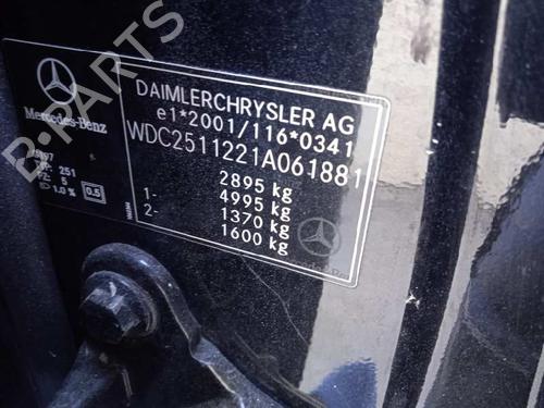 Left front steering knuckle MERCEDES-BENZ R-CLASS (W251, V251) R 320 CDI 4-matic (251.022, 251.122) | BP9700577M25 