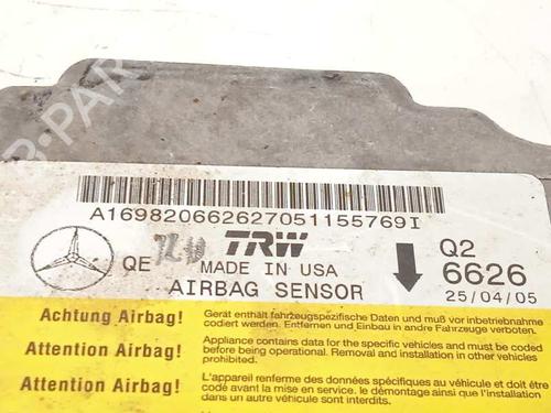 ECU airbags MERCEDES-BENZ A-CLASS (W169) A 200 (169.033, 169.333) | BP14849787M53 