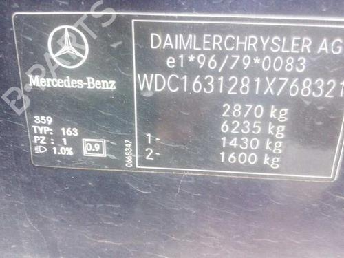 Rear differential MERCEDES-BENZ M-CLASS (W163) ML 400 CDI (163.128) | BP4638938M24 