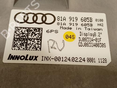 Display monitor AUDI Q2 (GAB, GAG) 2.0 TDI | BP31933404C48 