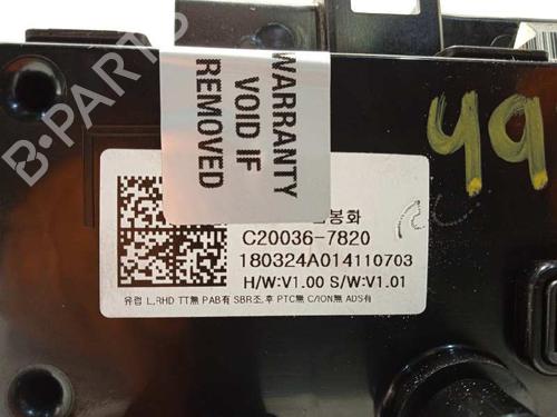 Climate control HYUNDAI KONA (OS, OSE, OSI) 1.0 T-GDi | BP11489866I5 