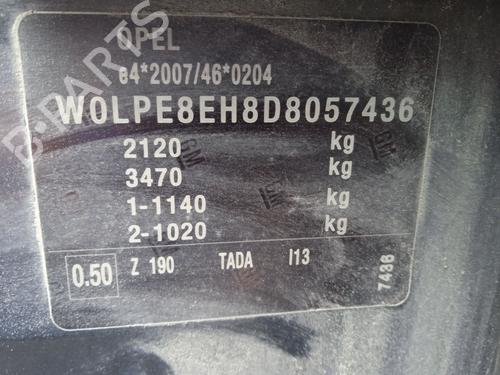 Left front driveshaft OPEL ASTRA J Sports Tourer (P10) 1.7 CDTI (35) | BP26449636M38