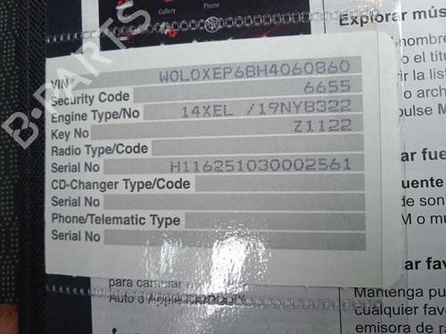 Steering rack OPEL CORSA E (X15) 1.4 (08, 68) | BP19709840M22 