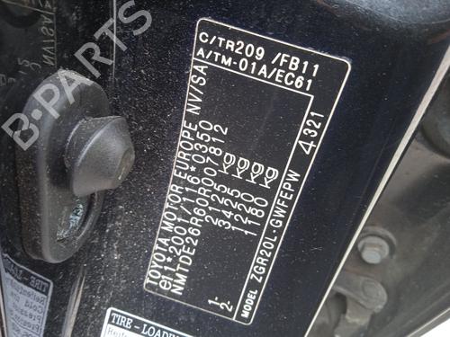 Left front window switch TOYOTA VERSO (_R2_) 1.6 (ZGR20_, ZGR20R) | BP34053775I27 - Image 8