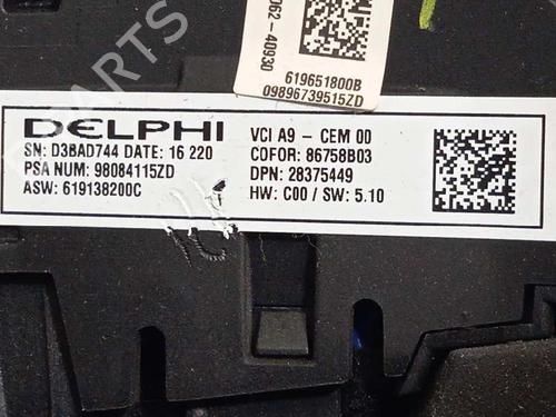 Steering wheel PEUGEOT 208 I (CA_, CC_) 1.2 VTI 82 | BP13367310C49 