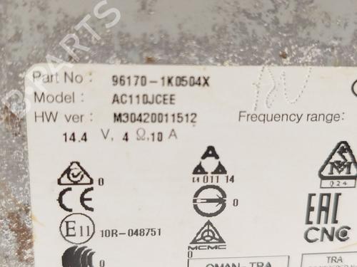 Radio HYUNDAI ix20 (JC) 1.6 | BP26611430E6