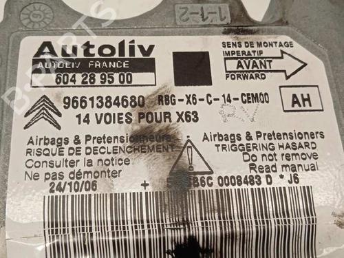 ECU airbags CITROËN C6 (TD_) 2.7 HDi | BP10507901M53 