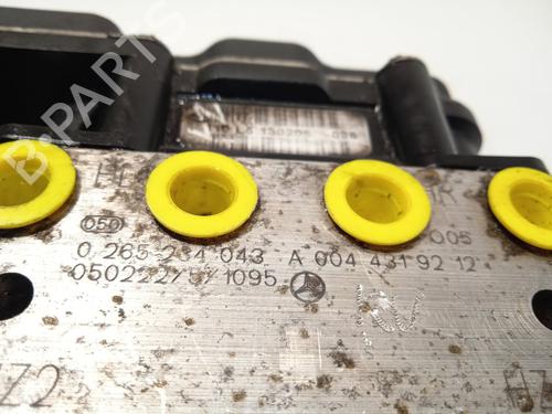 ABS pump MERCEDES-BENZ A-CLASS (W169) A 160 CDI (169.006, 169.306) | BP22316913M43 