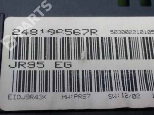 Instrument cluster RENAULT SCÉNIC III (JZ0/1_) 1.5 dCi | BP1509618C47