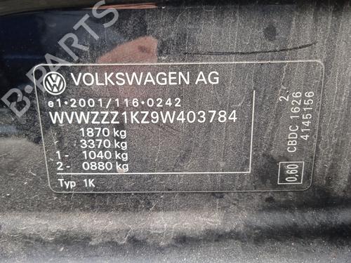 Gearbox VW GOLF VI Convertible (517)  | BP26022298M3 