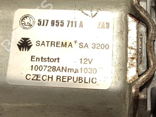 Rear wiper motor SKODA FABIA II (542) 1.4 | BP27605272M102 