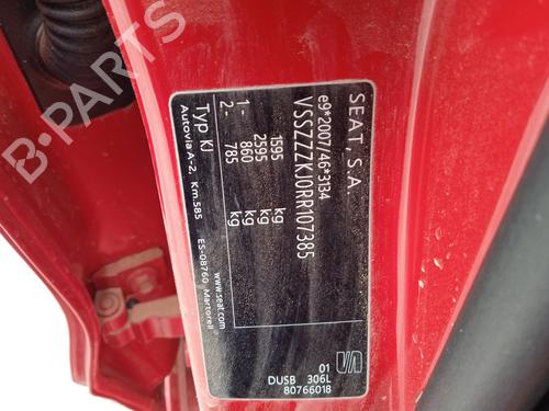 Steering rack SEAT IBIZA V (KJ1, KJG) 1.0 TSI | BP26166787M22