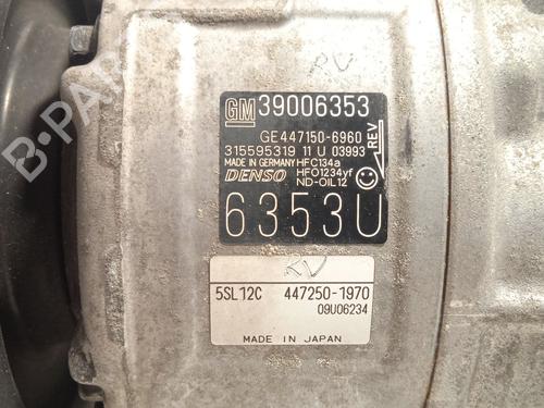 AC compressor OPEL CORSA E (X15) 1.4 (08, 68) | BP32229984M34 - Image 5