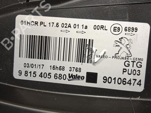 Left headlight PEUGEOT 2008 I (CU_) 1.2 THP 110 / PureTech 110 | BP23256761C28 - Image 6