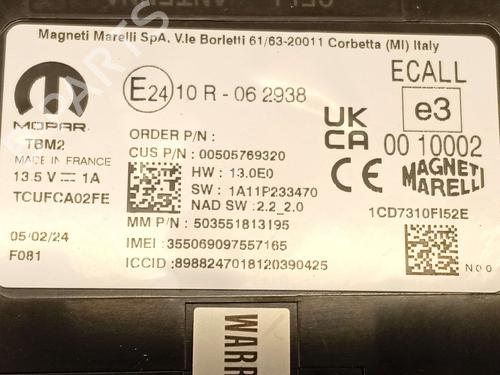 Electronic module ALFA ROMEO TONALE (965_) 1.5 Mild Hybrid | BP38725789M83 - Image 4