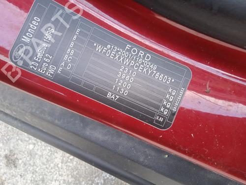 Right sun visor FORD MONDEO V Hatchback (CE) 2.0 EcoBlue | BP26941900I2  - Image 31