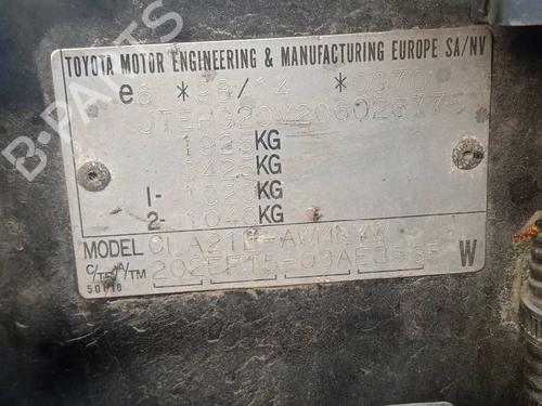 Right taillight TOYOTA RAV 4 II (_A2_) 2.0 D 4WD (CLA20_, CLA21_, CLA20R, CLA21R) | BP12206322C35