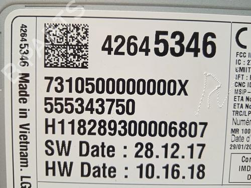 Radio OPEL ASTRA K (B16) 1.4 Turbo (68) | BP19495439E6 