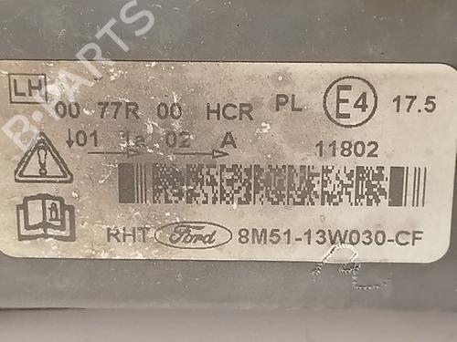 Left headlight FORD FOCUS II (DA_, HCP, DP) 1.6 TDCi | BP31448371C28 