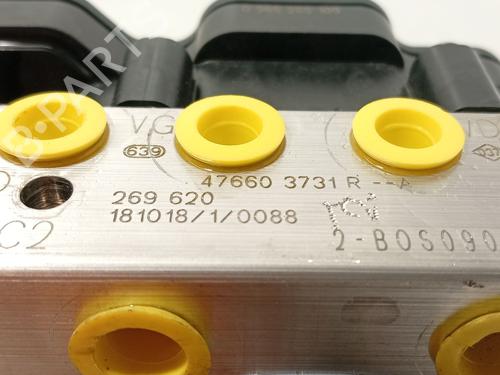 ABS pump RENAULT KADJAR (HA_, HL_) 1.2 TCe 130 (HLMR) | BP31706052M43 