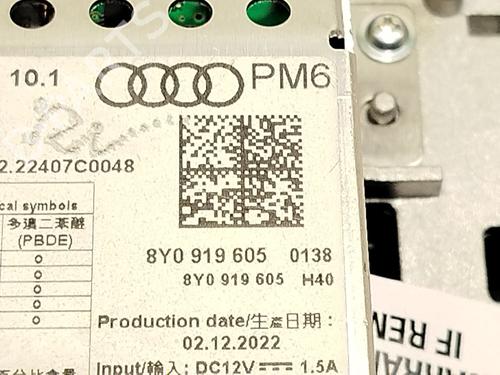 Display monitor AUDI A3 Sportback (8YA, 8YF) 30 TFSI Mild Hybrid | BP29401535C48 